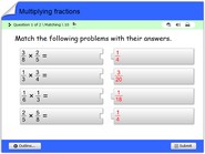 Multiplying fractions